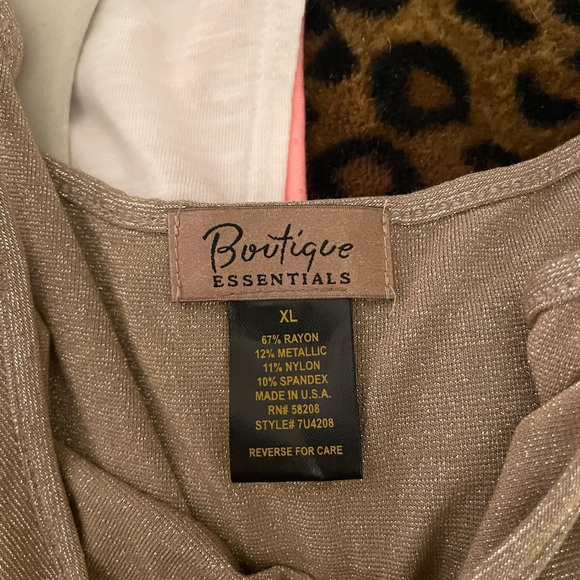 Essentials Gold Women's Camisole Top - Picture 4 of 4